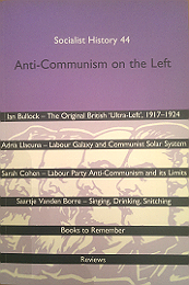 Front cover of Socialist History No 44